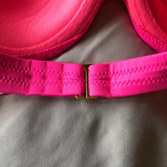 Hot Pink VS Swim Top - Picture 3 of 3